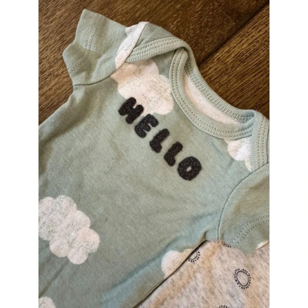Carter's Baby Boy Unisex Preemie Bodysuits‎ Tee Shirts Clothes Lot Reborn Doll